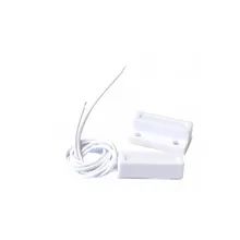 MC-38 Wired Deur Raam Sensor MC38 Magnetische Schakelaar normaal Gesloten NC voor onze Home gsm pstn Alarmsysteem(China)