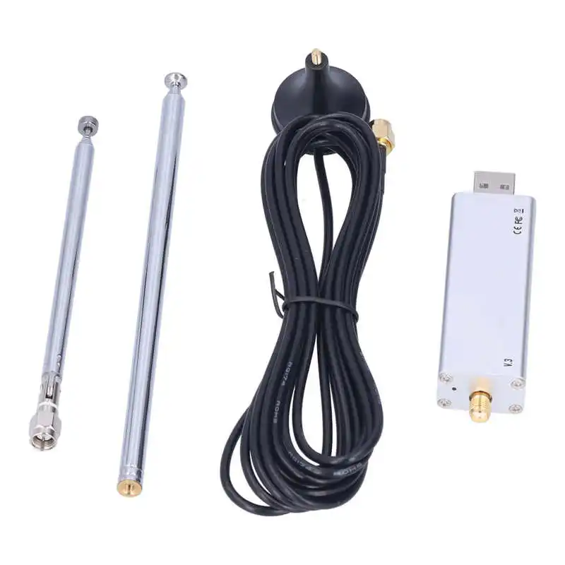 

Receiver 0.1MHz-1.9GHz TCXO Temperature Compensated High Stability Aviation Full Band Software Receiver Airband Transceiver