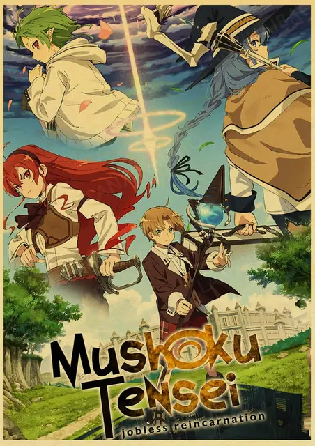 Mushoku Tensei' Poster, picture, metal print, paint by Fatima