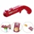 Портативный Cap Gun Creative Flying Cap Launcher Bottle Beer Opener Bar Tool Drink Opening Gun Shaped Bottle Lids Shooter Красный Серый