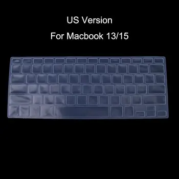

US Version Russian Keyboard Silicone Skin Cover For Apple Macbook Air Pro 13 15