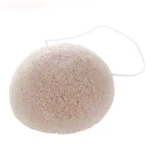Коньяк Конняку Желе волокна лица макияж Wash Pad очистки увеличивающаяся губка для отшелушивания