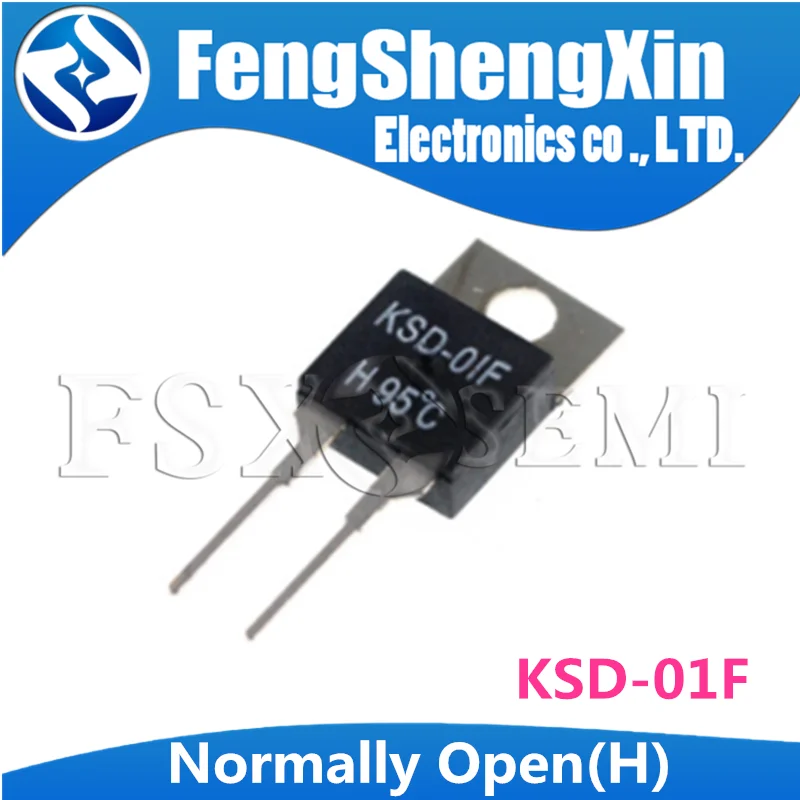 5 шт./лот нормально открытый (H) KSD-01F 00/05/10/15/20/25/30/35/40/45/50/65/70/85/95/100/115/120/125/135/140