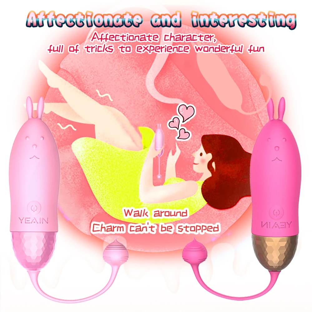 Leistungsstarker Kugelvibrator, Klitorisvibrator mit 10 Modi, tragbarer Mini-Taschenstimulator, G-Punkt-Klitoris_voghion.com