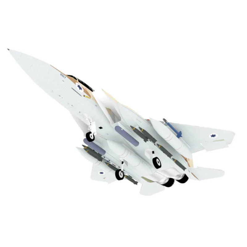 1:100 F-15 Israel Coated Hawk Fighter Emulation DIY 3D бумажная карточка модель Конструкторы военная модель строительные игрушки
