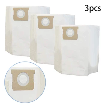 

3Pcs High Quality Wet Dry Paper Dust Bags For Shop Vac 90662 9066200 906-62-00 10-14 Dust Bag Accessories