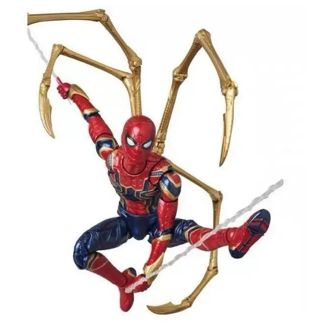 Mafex 081 Marvel Мстители Железный Паук BJD Человек паук супергерой фигурка модель