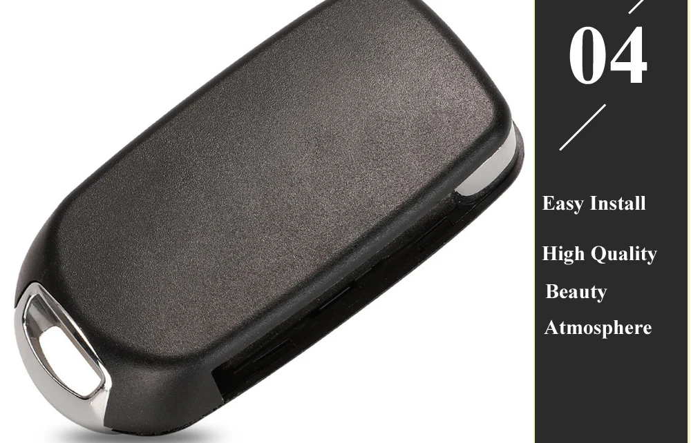 Keyforkess 200 pz 3/4 pulsante pieghevole chiave per auto a distanza custodia Shell per Fiat Egea Tipo 500X con lama Flip Uncut SIP22 - H16549a4539fa4e1eba6aeaea7b3d7403p