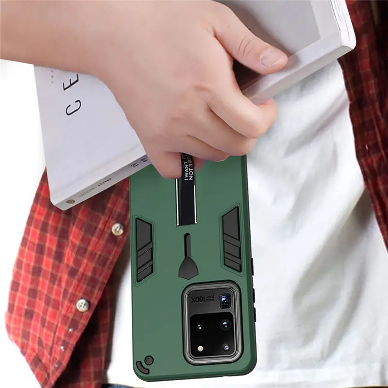 come4buy.com Armor Ring Stand Holder Phone Case For Samsung