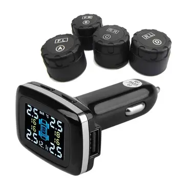 

Wireless Lighter TPMS External TP620 Pressure System Tire Cigarette Car Sensor
