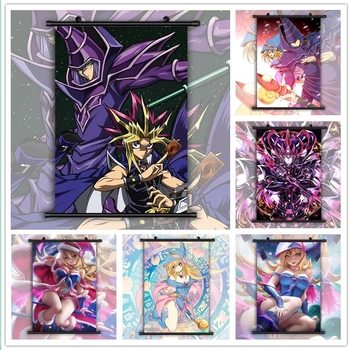 

Yu-Gi-Oh Duel Monsters Dark Magician Girl HD Print Wall Poster Scroll