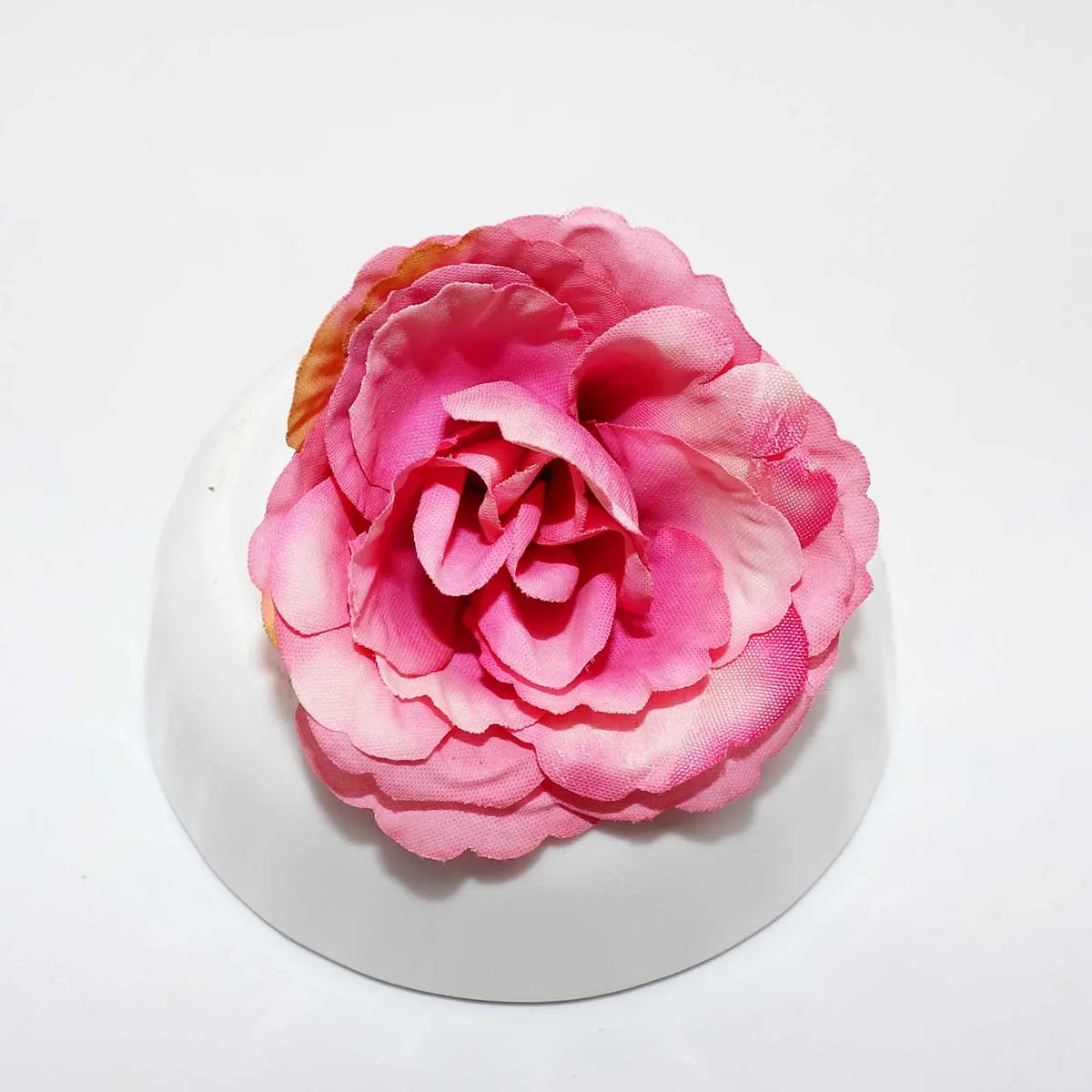 10 шт. 5 см шелк роза искусственный цветок для свадьбы украшение из листьев элементы венок Комплект «сделай сам» Цветы Поддельные моделирование дешево - Цвет: 4