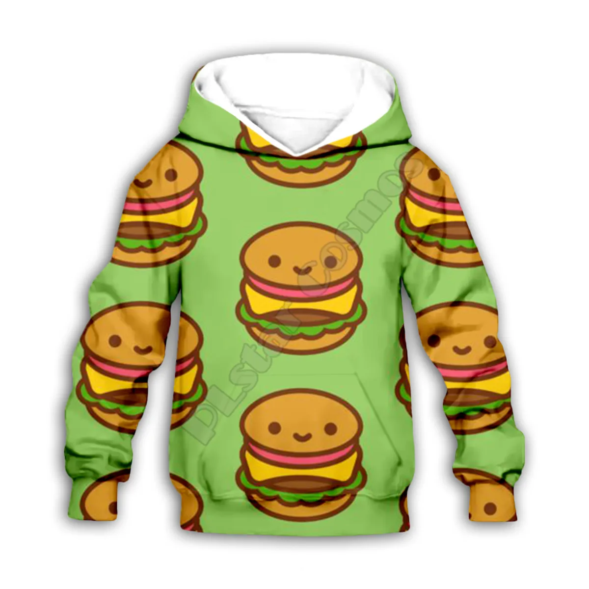 

Худи с 3D-принтом гамбургера, семейный костюм, футболка, пуловер на молнии, Детский костюм, свитшот, спортивный костюм/брюки 02