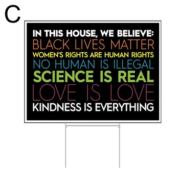 

Biden 2020 Yard Sign with H Pile Bright Bold Font Storage Paddock Sign Lawn Sign XH8Z