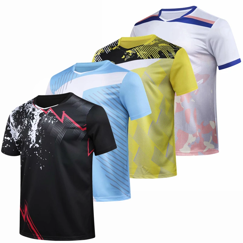 2020 Quick dry Badminton shirts Men   Women  Tennis shirts   Table Tennis Jerseys  Table Tennis T shirts   sports running shirts