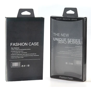 

200pcs Empty Retail Package Plastic Box Packaging For iPhone XS MAX Samsung Galaxy S10 Mobile Phone Hard Leather Case
