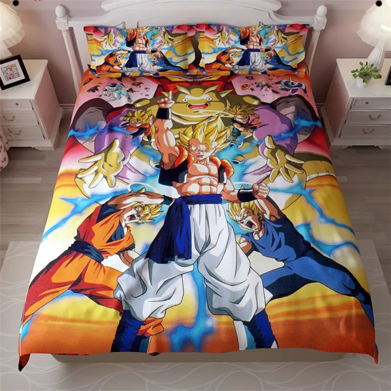 Sábana de Anime Dragon Z, Son Goku, HD, Sábana de felpa, sábana para camas de dibujo animado, regalo de Navidad, nuevo _ - AliExpress Mobile