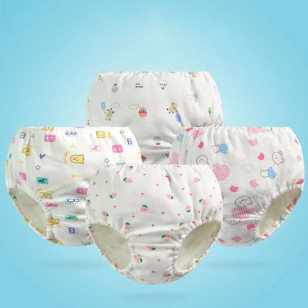 Baby Underwear Cotton Boys and Girls Bread Pants Young Children Briefs Children Baby Shorts