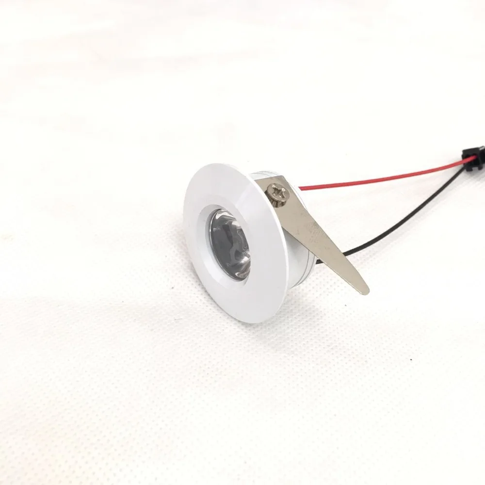 Ac230v DC12V 3W белый точечный светодиодный светильник с регулируемым шагом 4 шт. энергосберегающий точечный домашний потолочный светильник мини Встраиваемая лампа
