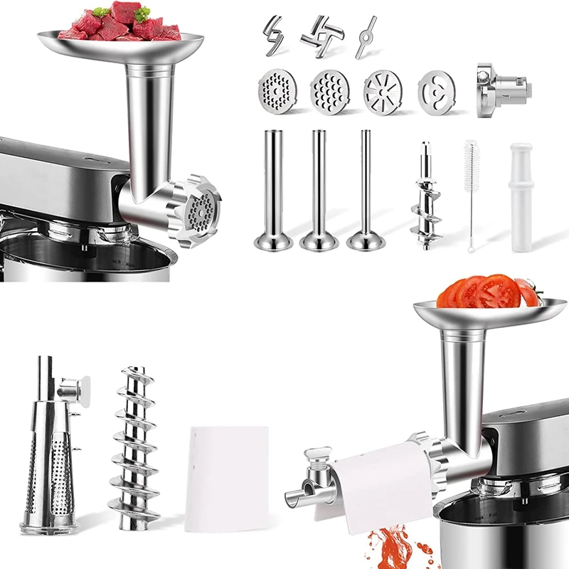 Tomato Juicer Attachment and Meat Grinder Attachments for Ken Wood