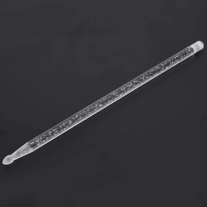ГОРЯЧАЯ HG-Bubble освещение светодиодный барабан палочка 5a акриловые барабанные палочки светящиеся в темноте сцены Джаз барабанные палочки специальное представление