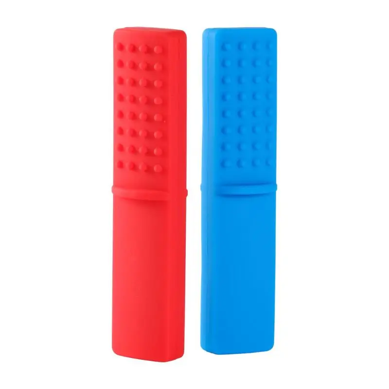 

Silicone Teethers Kids Teething Toy for Children Autism and ADHD Chew Tools R2JF