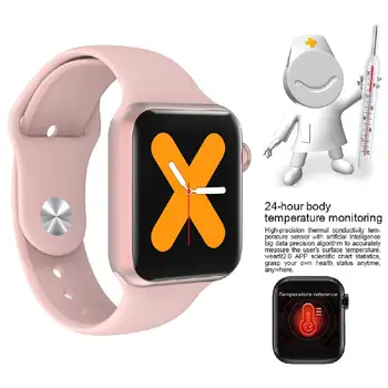 

Plastic Smart Bracelet Sports Taking Temperature Blood Pressure Heart Rate Monitor Watch 1.54 HD IPS 240*240 Touch Screen