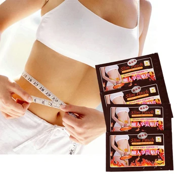 

50pcs/5bag Navel Stick Patch Chinese Herbal for Slimming to Lose Weight Loss Burning Fat