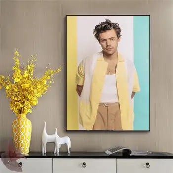 

Home Decoration Singer Harry Style HD Poster Wall Artwork Canvas Prints Painting Pictures For Living Room Modular No Framework