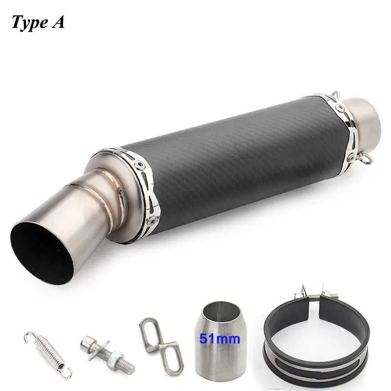 Выхлопная труба мотоцикла Akrapovic Escape Moto SC универсальный глушитель для HONDA CBR300 CB500X