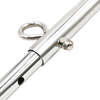 Stainless Steel Spreader Bar Extendable With Handcuffs Ankle Cuffs Bdsm Bondage Kit Sex Toys For Couples Restraint Adult Games 2