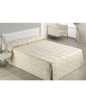 

( DESCUENTO DIRECTO 70% ) Colcha Edredlón con Volantes NUEVA YORK + CUADRANTE