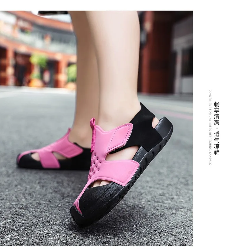 children's shoes for sale Sandals Kids Outdoor Beach Water Shoes Summer Boys Non-slip Outdoor Sneakers Soft Sole Hook Aqua Sport Sandals for Girls girls shoes