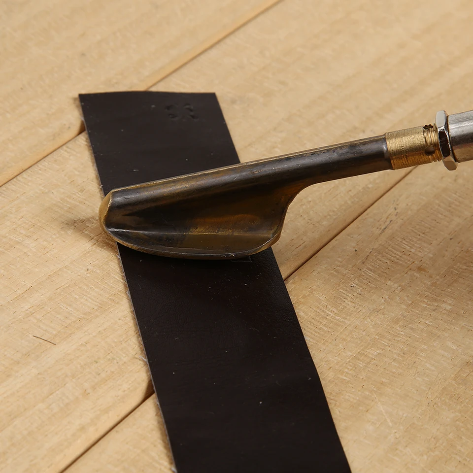 Mini Ferro Da Stiro Per Riparazioni Pelle - Strumento Elettrico Per Appiattire, 22 Cm - Foto 3