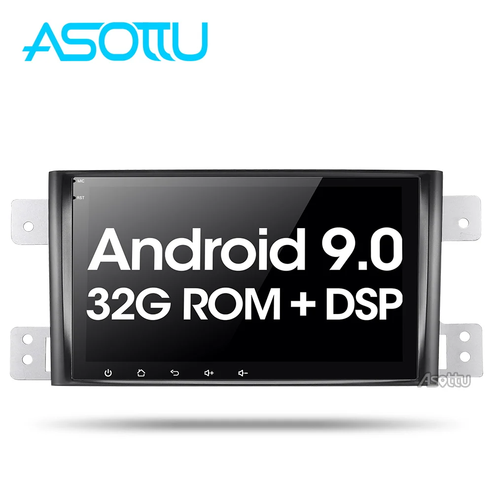 Asottu ips Android 9,0 PX30 автомобильный dvd для Suzuki Grand Vitara 2005-2012 мультимедиа головное устройство gps Радио Стерео gps навигация