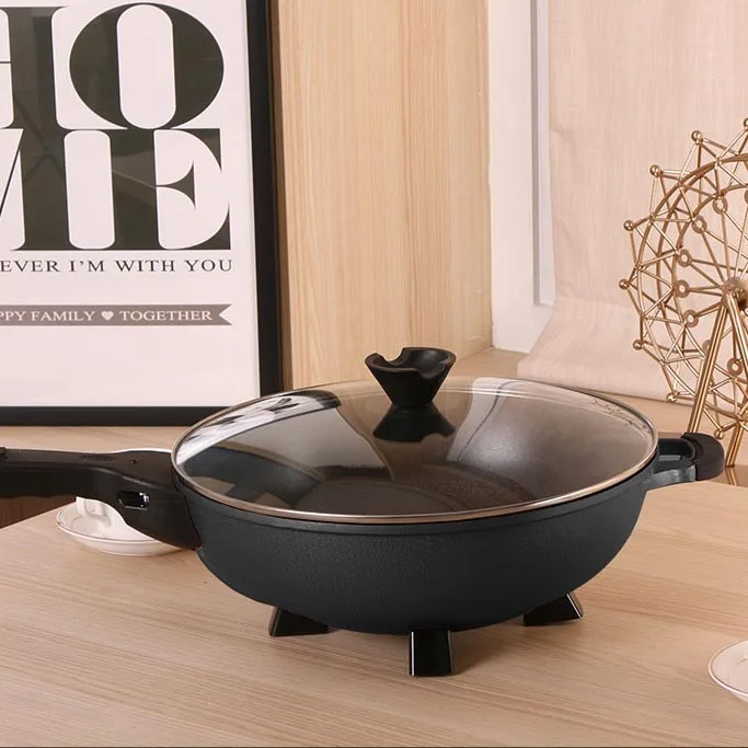 

Electric Wok Non-stick Pan Integrated Rice Cooker Multi-function Household Wok Electric Cooker