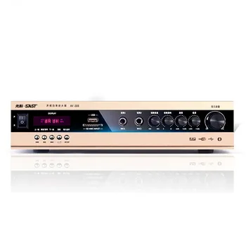 

Mini AV-308 lossless sound quality KTV amplifier Kara OK amplifier performance stage meeting home stereo 300mmx65mmx200mm