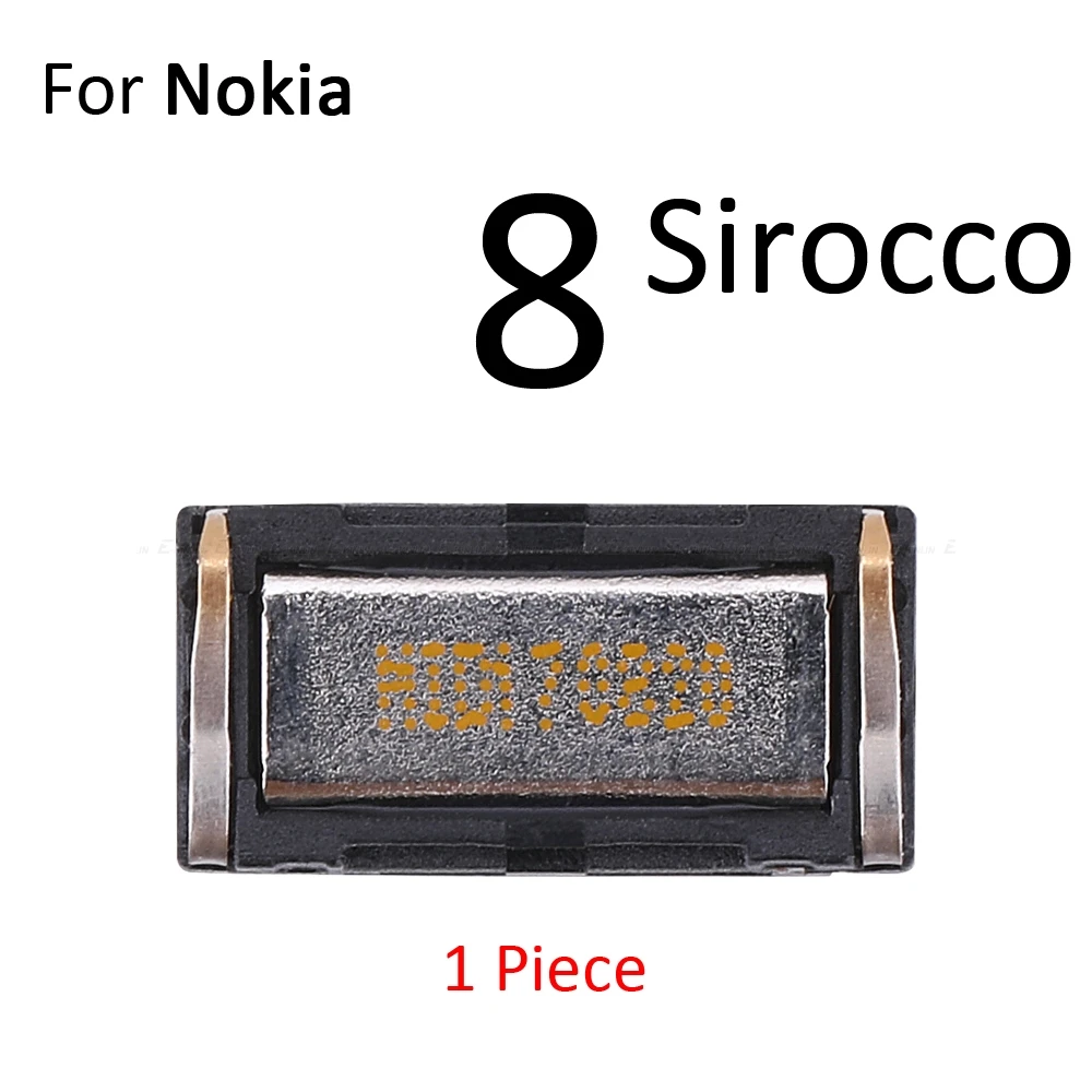 Топ ухо Динамик наушники-приемники для Nokia 9 PureView 8 Sirocco 8,1 7 7,2 7,1 6 6,2 6,1 плюс Запчасти для авто - Цвет: For Nokia 8 Sirocco