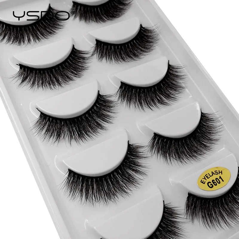 YSDO lashes mink eyelashes 5 pairs eyelashes hand made 3d mink lashes makeup mink strip lashes natural long false eyelashes G6+7 YSDO lashes mink eyelashes 5 pairs eyelashes hand made 3d mink lashes makeup mink strip lashes natural long false eyelashes G6+7