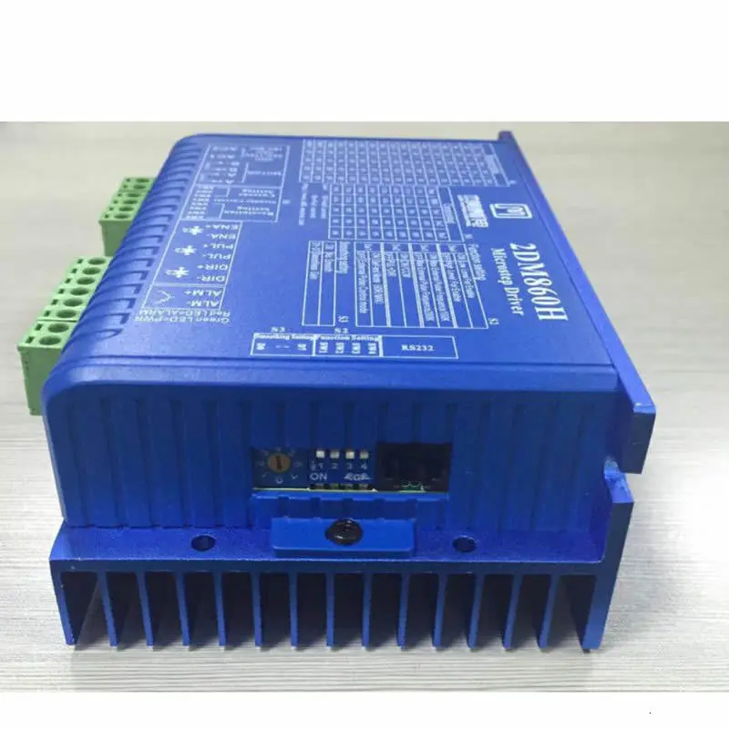 JMC CNC 2DM860H цифровой двухфазный шаговый двигатель драйвер микростеп контроллер шаговый двигатель драйвер Лидер продаж