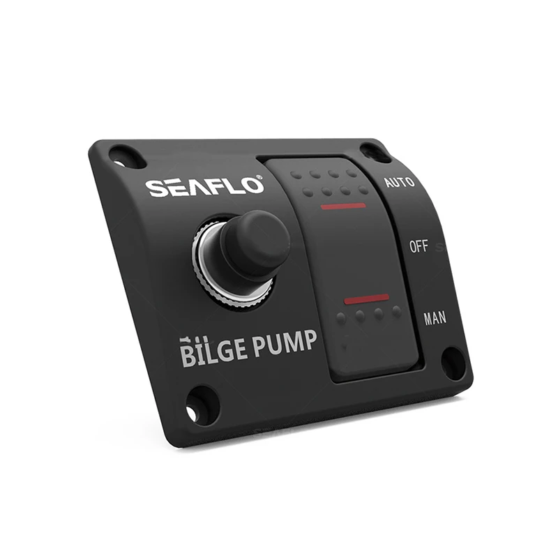 

12V&24V 3-WAY SWITCH PANEL FOR BILGE PUM Switch Marine Boating Accessorie
