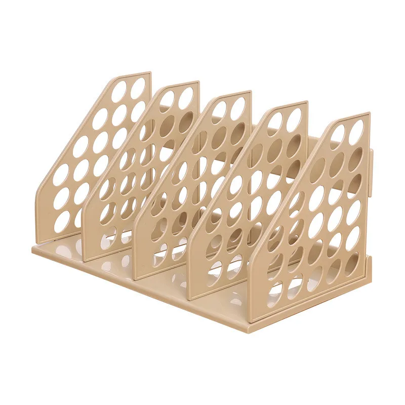 Office Supplies Children's simple bookcase bookshelf creative new products can be assembled book stand PS plastic book partition