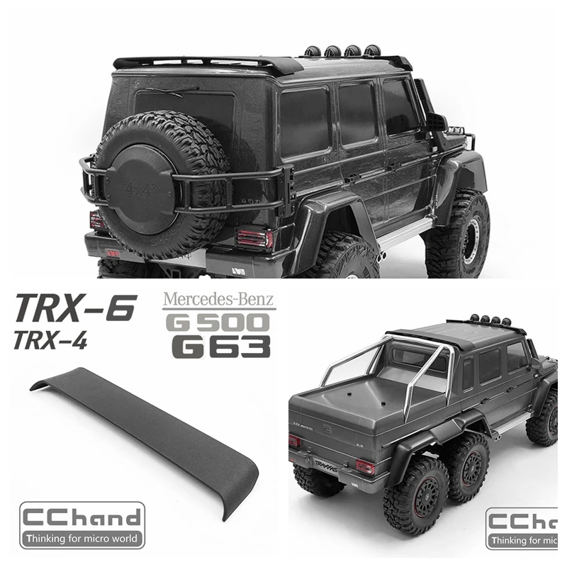 Rear Wing Spoiler For Trx 6 G63 Trx 4 G500 Rc Car Toy