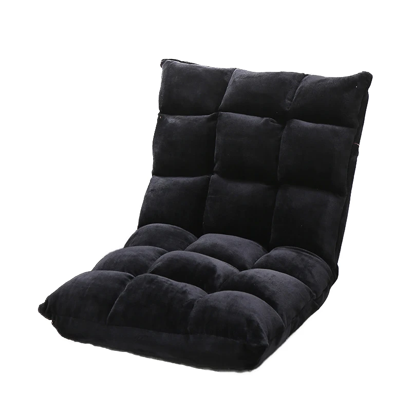 Folding Lazy Lounger Sofa Tatami Adjustable Lounge Chair Floor Balcony Bay Window Leisure Legless Small Sofa Bed Back Chair