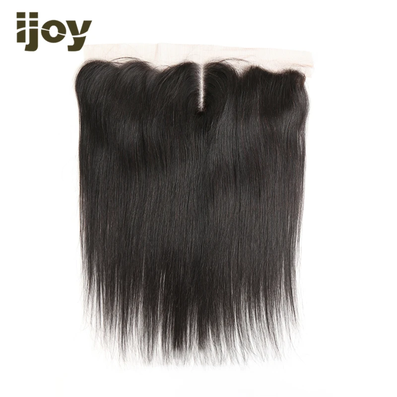 Прямые передние человеческие волосы с 4x13 кружева натуральный Цвет "-20" M бразильские волосы Non-Волосы remy расширения IJOY