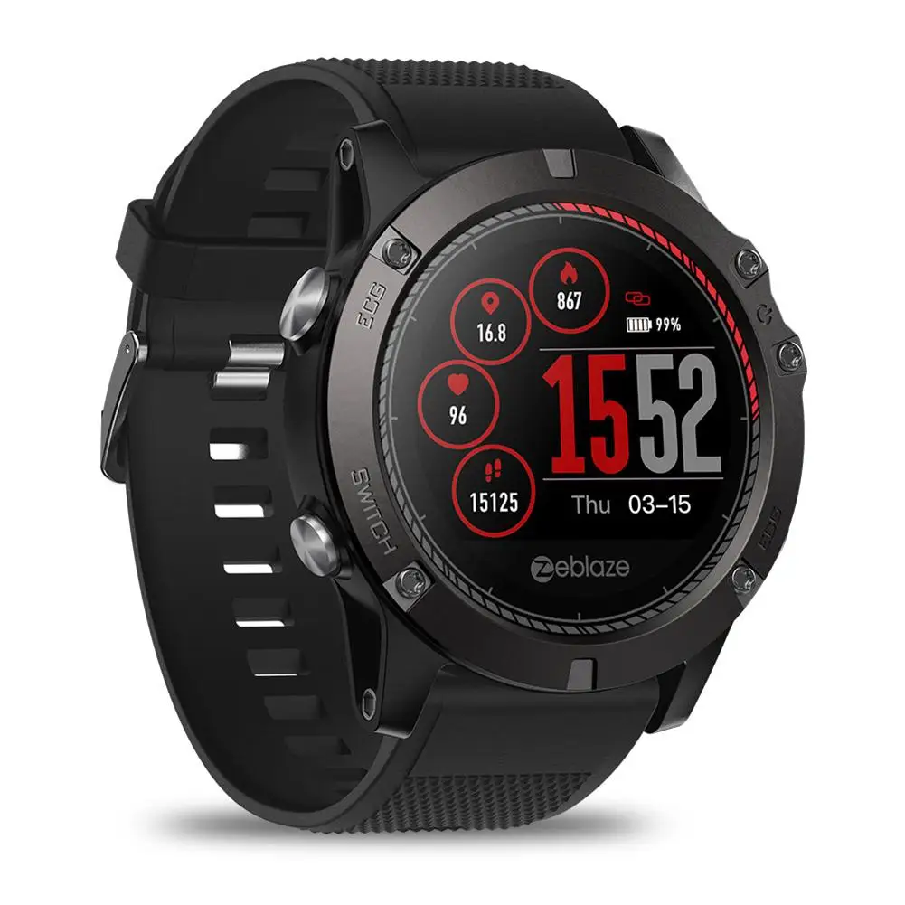 

TWISTER.CK VIBE3 ECG Color Screen Smart Watch Heart Rate Sleep Monitor Sports Pedometer Bracelet