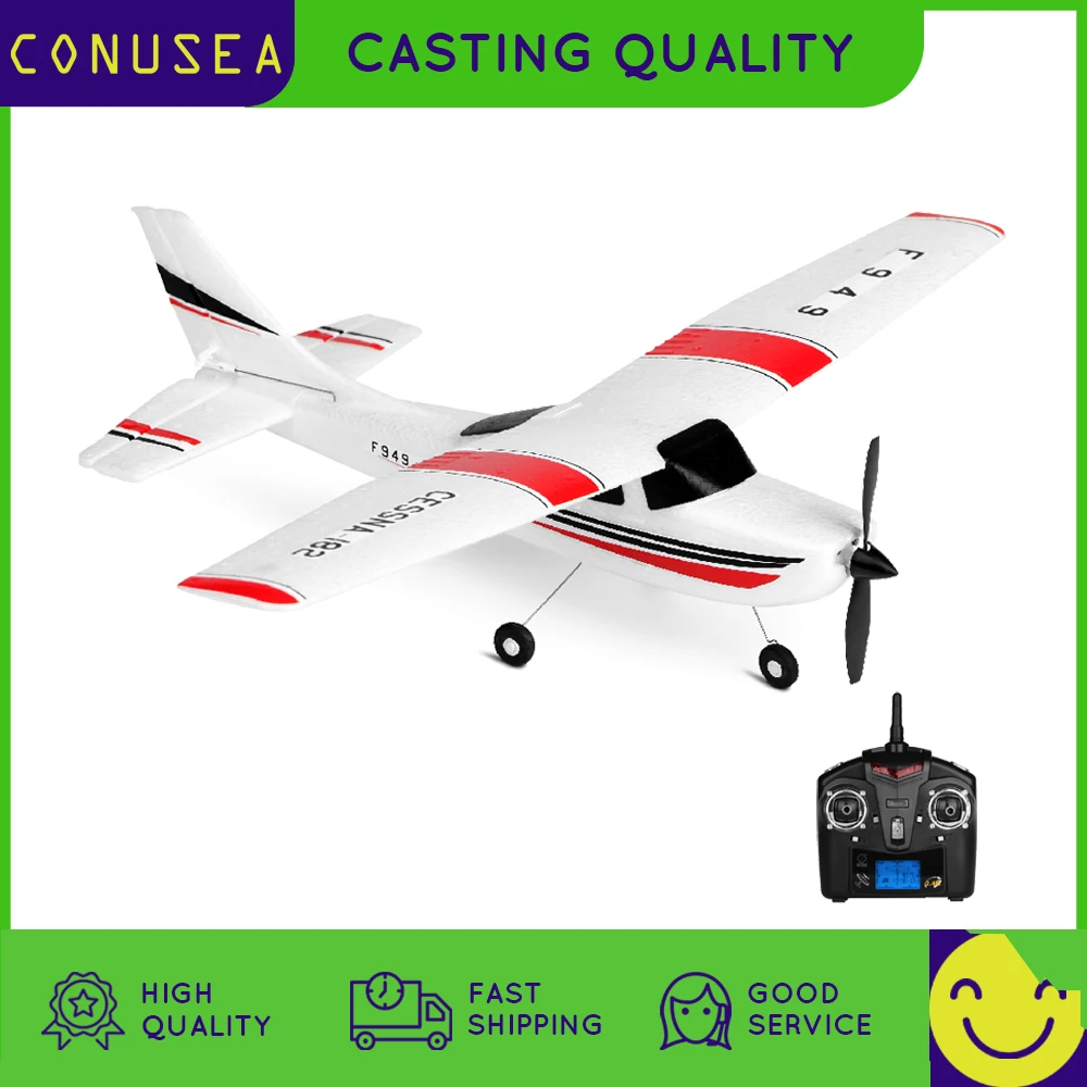 RC Airplane Model XK F949 2.4G 3Channel Gyro Cessna-182 Glider Throwing remote control Electric Plane Fixed Wing RTF toys planes RC Airplane Model XK F949 2.4G 3Channel Gyro Cessna-182 Glider Throwing remote control Electric Plane Fixed Wing RTF toys planes