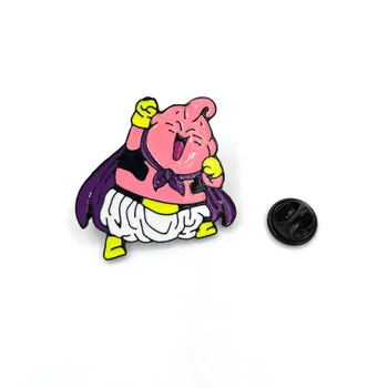 

10pcs Dragon ball Buu vintage clothing Pins kids men women funny backpack clothes diy Enamel Brooches badge collar gifts