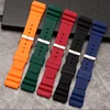 22mm Silicone Sport Strap Watchband Green Men Women Waterproof Rubber Replacement Bracelet Band Belt Watch Accessories for Seiko ► Photo 1/6