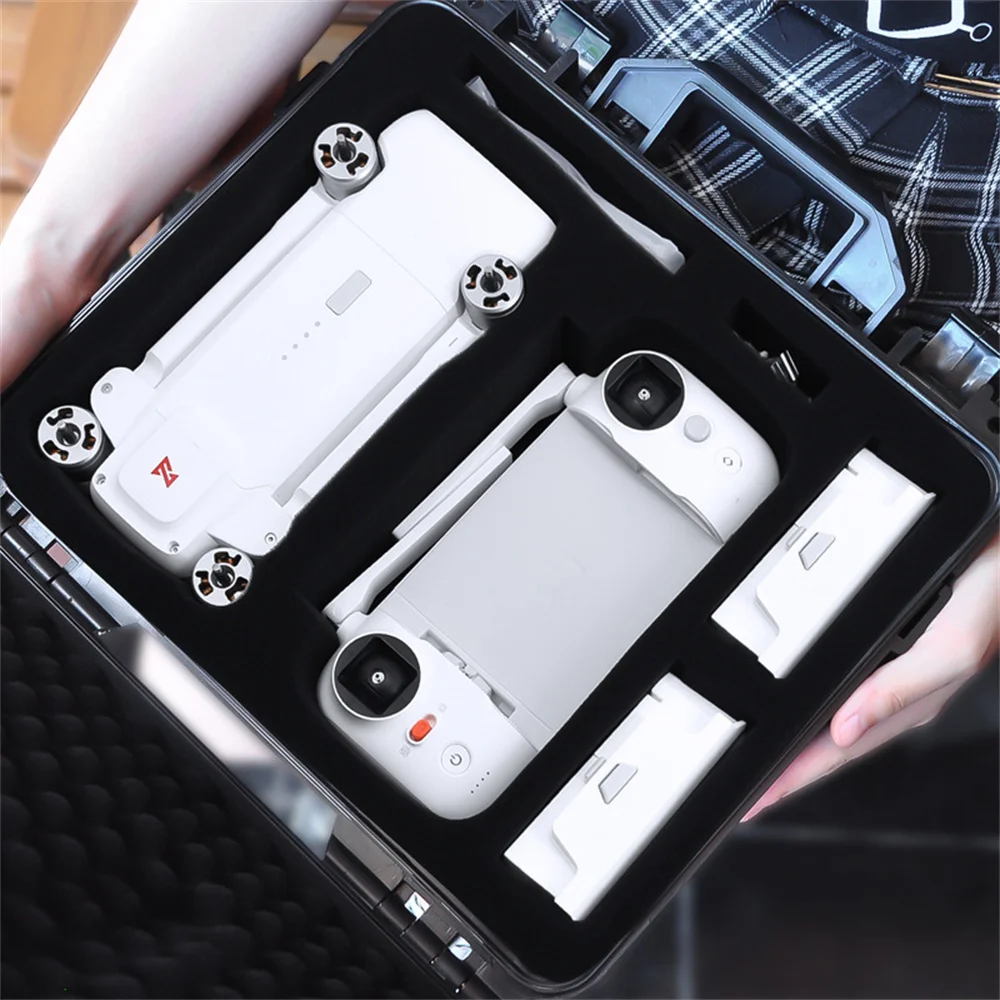 Drone Storage Case For Xiaomi Fimi X8 SE Drone Bags EVA Hard-Skin Storage Handle Waterproof Carrying Anti-drop Case Protector Accessories